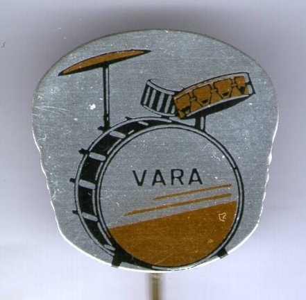 Vara drumstel blik speldje ( BOEK 1 NR_124 ) - nr. 1