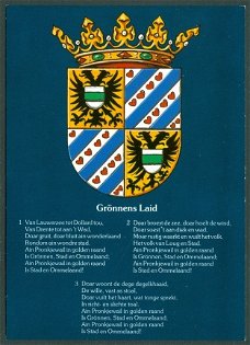 GR GRONINGEN Groningerland (Grönnens Laid) van G Teis Pzn