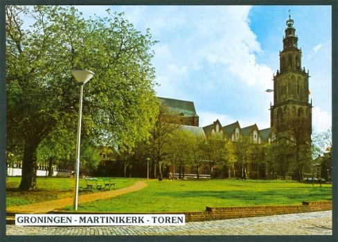 GR GRONINGEN Martinikerk, toren - 1
