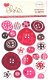 SALE NIEUW 21 Chipboard Buttons Self-Adhesive Betty Rounds van Love Elsie - 1 - Thumbnail