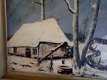 Boerenwoningen in winters landschap - W. v. Meirvenne - 2 - Thumbnail