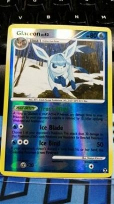 Glaceon  41/111 (reverse)  Platinum Rising Rivals nearmint