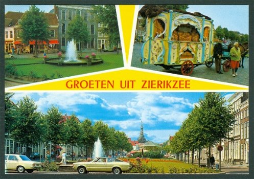 ZLD ZIERIKZEE Groeten uit, draaiorgel - 1