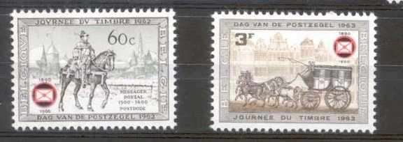 België 1966 Landsbond Belgische Postzegelkringen ** - 1