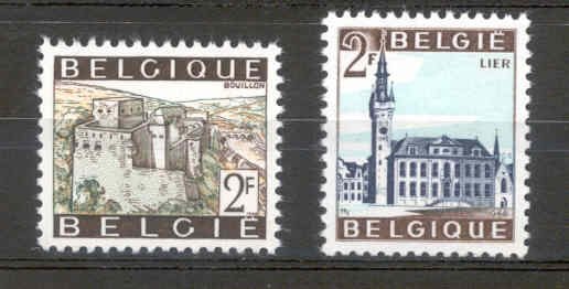 België 1966 Toeristische zegels ** - 1