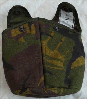 Hoes / Foedraal, Veldfles, Woodland Camouflage, Koninklijke Landmacht, 1996.(1) - 3