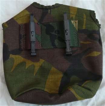 Hoes / Foedraal, Veldfles, Woodland Camouflage, Koninklijke Landmacht, 1996.(1) - 6