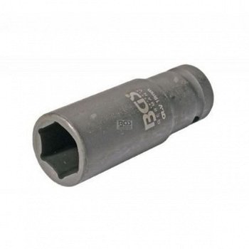 Dop kracht los 1/2 maat 19 mm zeskant 78 mm lang merk bgs - 1