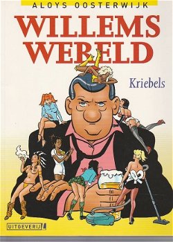 Willems Wereld - Kriebels ( Met tekening en handtekening van Aloys Oosterwijk ) - 0