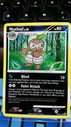 Nuzleaf 75/111 (reverse) Platinum Rising Rivals - nr. 1