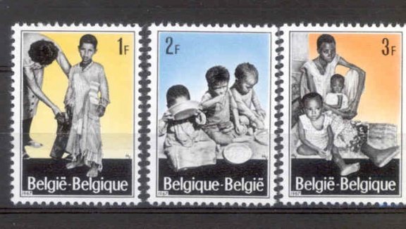 België 1967 Zegels blok Vluchtelingen ** - 1