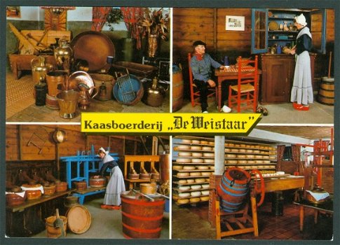 UT MAARSBERGEN Kaas- en Museumboerderij De Weistaar, klederdracht vierluik - 1