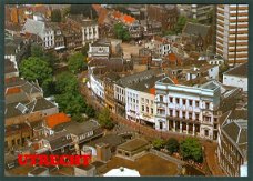 UT UTRECHT Gezicht vanaf Domtoren, luchtfoto