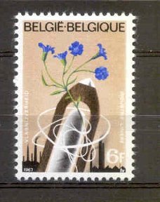 België 1967 Vlasnijverheid **