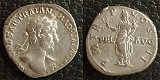 Zilveren denarius romeinse keizer Hadrianus (4) - 1 - Thumbnail