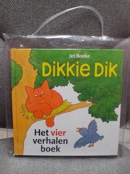 Dikkie Dik Jet Boeke Het vier verhalenboek in tasje Nieuw!! - 1