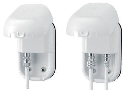 Maxview waterdichte kabel doorvoer Wit - enkele met Coax Connector B2021 - 1