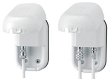 Maxview waterdichte kabel doorvoer Wit - enkele met Coax Connector B2021 - 1 - Thumbnail