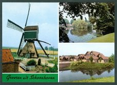 ZH SCHOONHOVEN Groeten uit, molen