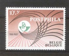 België 1967 Zegel blok tentoonstelling POSTPHILA I **