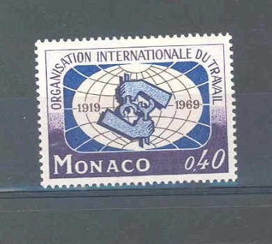 Monaco 1969 Organisation Int.du Travail O.I.T. ** - 1
