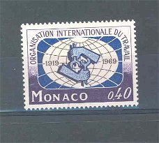 Monaco 1969 Organisation Int.du Travail O.I.T. **