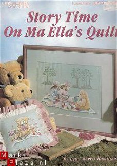 Leisure Arts Story Time On Ma Ella`s Quilt
