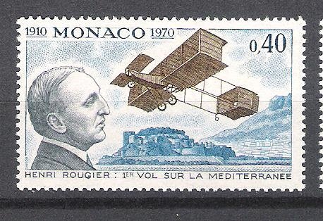 Monaco 1970 Henri Rougier vliegenier ** - 1