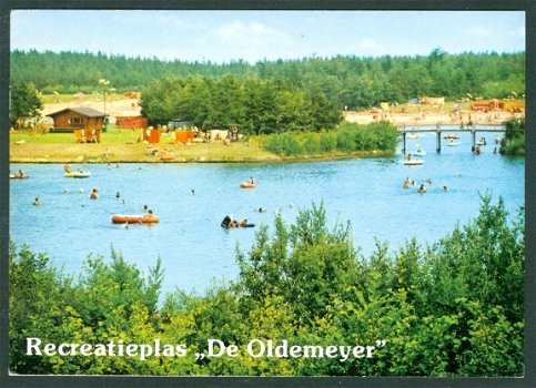 OV RHEEZERVEEN-HARDENBERG Recreatieplas De Oldemeyer, camping t Veld (Zwolle 750 feestjaar 1980) - 1