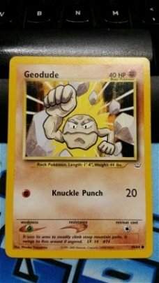 Geodude  44/64   Neo Revelation gebruikt