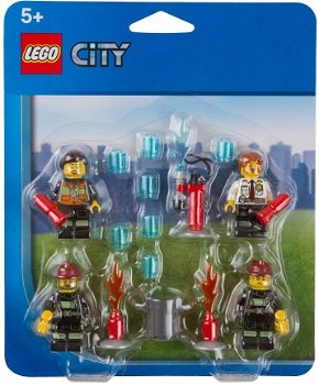 Lego 850618 City Brandweer Minifiguren Accessoires Pack NIEUWE VERPAKKING!!! - 0