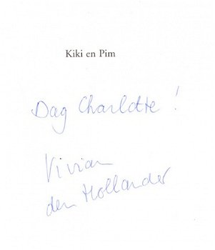 #KIKI EN PIM, DE TWEELING - Vivian den Hollander - GESIGNEERD - 1