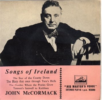 John McCormack : EP Songs of Ireland (1958) - 1
