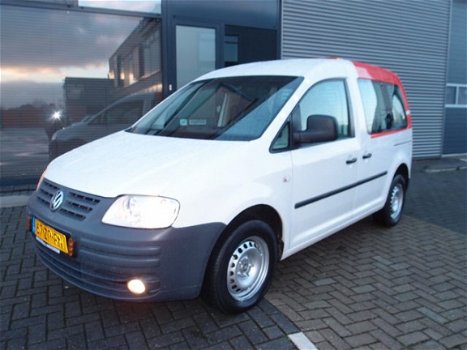 Volkswagen Caddy - 2.0 AARDGAS ECOFUEL OPTIVE COMFORT 5P. airco navi cng lng perfecte staat slechts - 1