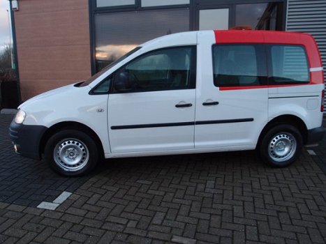 Volkswagen Caddy - 2.0 AARDGAS ECOFUEL OPTIVE COMFORT 5P. airco navi cng lng perfecte staat slechts - 1