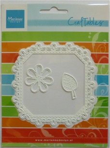 Craftables CR1249 Scalloped square