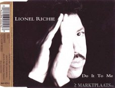 Lionel Richie - Do It To Me 4 Track CDSingle