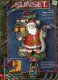 Sunset Plastic Canvas Kit Santa windvanger - 1 - Thumbnail