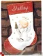 Holly Angel stocking Kerstsok - 1 - Thumbnail