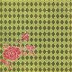SALE NIEUW vel gloss scrappapier Lady Couture 9 Harlequin Flower van DCWV - 1 - Thumbnail