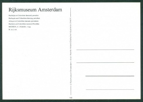 NH AMSTERDAM Rijksmuseum, Harlekijn en Colombine dansend - 2