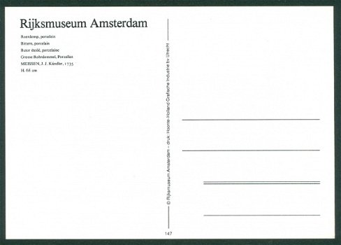 NH AMSTERDAM Rijksmuseum, Roerdomp porselein - 2