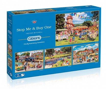 Gibsons - Stop Me & Buy One - 4 x 500 Stukjes Nieuw - 5