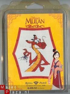 Disney`s Mulan Royal Paris Kruissteekpakket 6.430-52 - 1