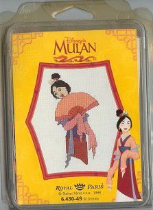 Disney`s Mulan Royal Paris Kruissteekpakket 6.430-49 - 1