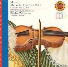 Pinchas Zukerman - Mozart - Saint Paul Chamber Orchestra, Pinchas Zukerman ‎– Violin Concertos Nos. - 1
