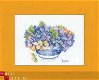 Lanarte Fresh Ideas Hydrangea in Delfblue bowl - 1 - Thumbnail
