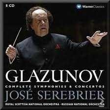Jose Serebrier - Glazunov - Complete Symphonies ( 8 CDBox) (Nieuw/Gesealed) - 1