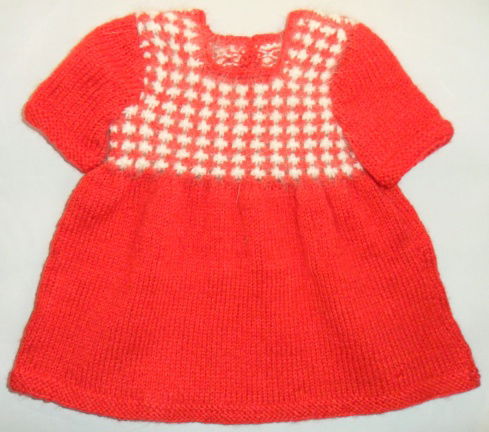 Jurk voor pop ca. 50 cm - nr. 1