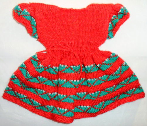 Jurk voor pop ca. 50 cm - nr. 1